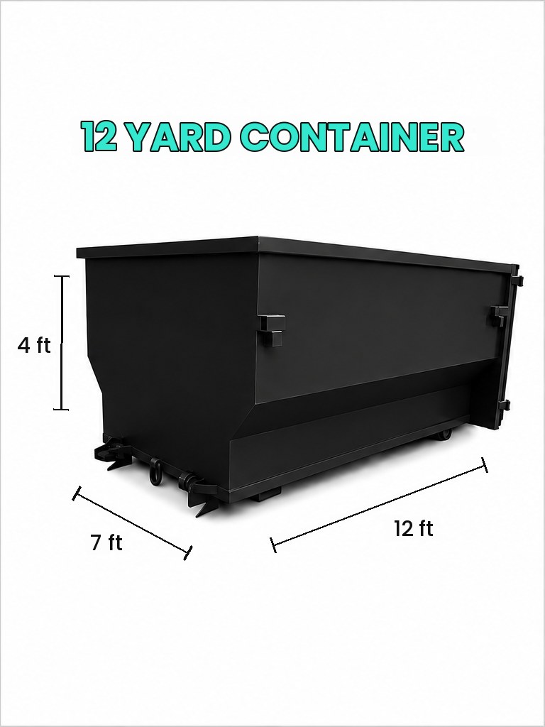 Dumpster de 12 yardas